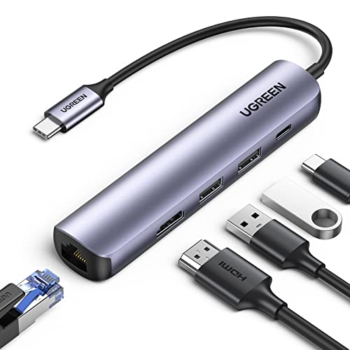 I4 - USB-C hub to HDMI, VGA, USB A 3.0 and USB-C 3.1