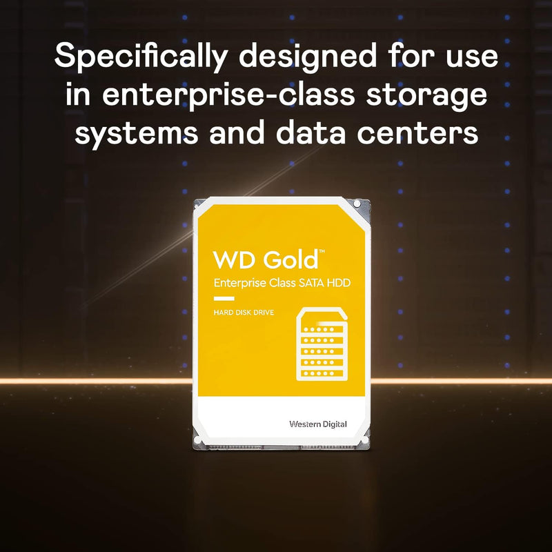 WD Gold Enterprise Class 12TB SATA Internal Hard Drive | Digital