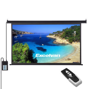 Electric 120' x 120' Projection screen