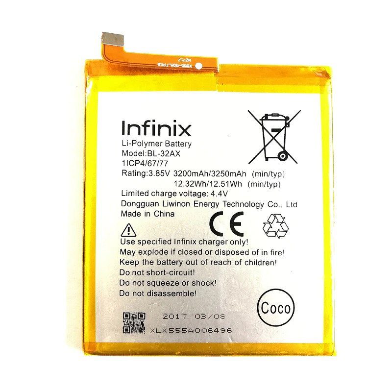 Infinix X555 Zero 4 Smartphone Replacement Battery (BL-32AX)